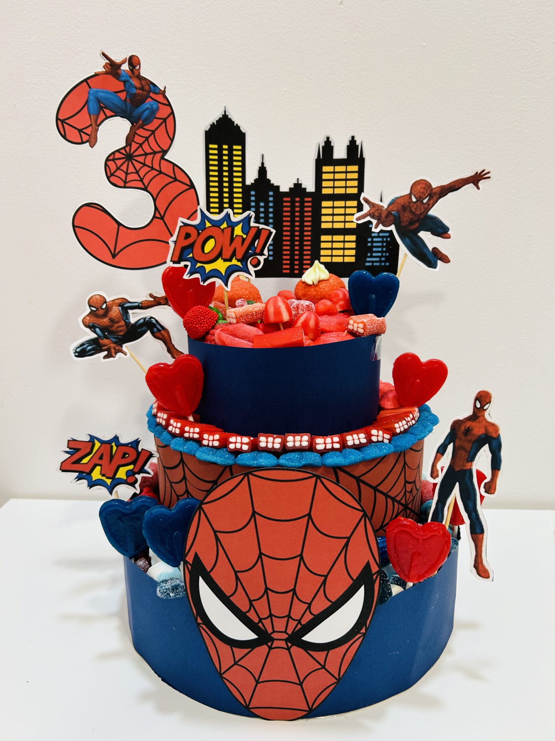 Pastel 3 pisos (Cualquier temática)