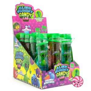 Alien gummy Candy Lab