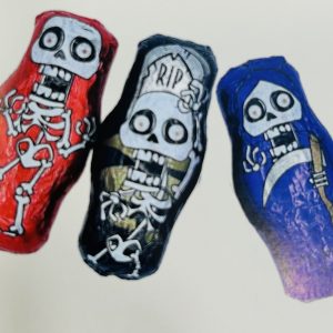 Esqueletos de chocolate